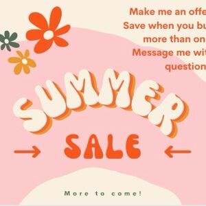 Summer Sale! Make me an offer!